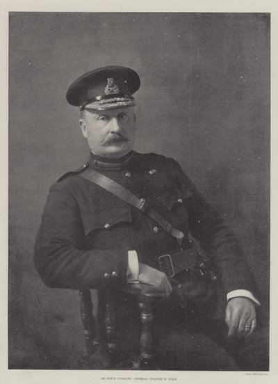 El perseguidor de De Wet, General Charles E Knox de English Photographer