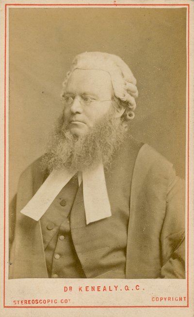 Dr Kenealy, QC de English Photographer