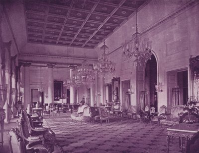 Sala de Estar, Casa de Gobierno, Calcuta de English Photographer