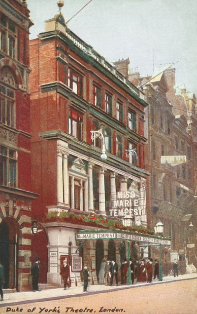 Teatro del Duque de York, Westminster, Londres (foto en color) de English Photographer
