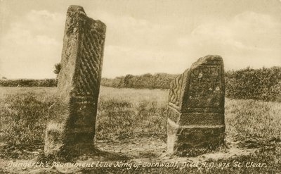 Monumento de Dungerth, St Clear, Cornwall de English Photographer