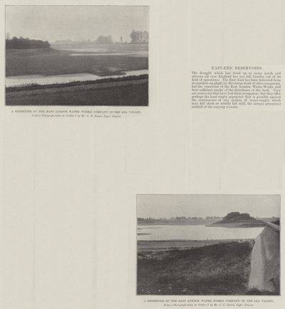 Reservorios del East-End de English Photographer