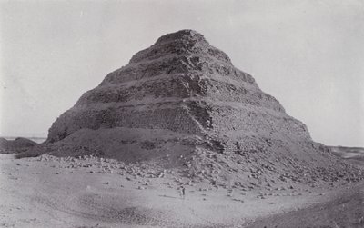 Egipto: La Pirámide Escalonada en Sakkara de English Photographer