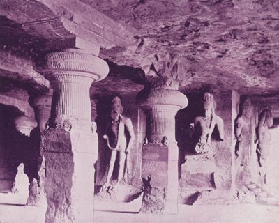 Cuevas de Elephanta, Bombay de English Photographer