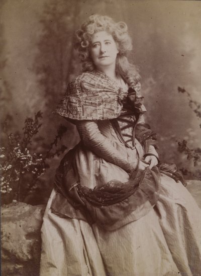 Ellen Terry como Clarisse en Robespierre, Teatro Lyceum de English Photographer