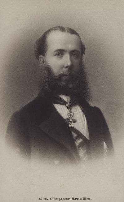 Emperador Maximiliano de México (foto en blanco y negro) de English Photographer