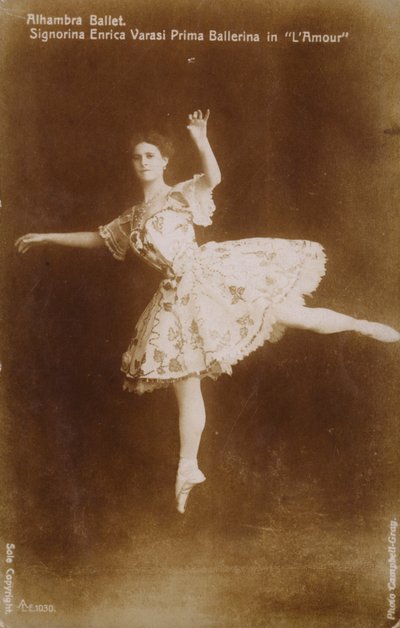 Enrica Varasi, primera bailarina en L