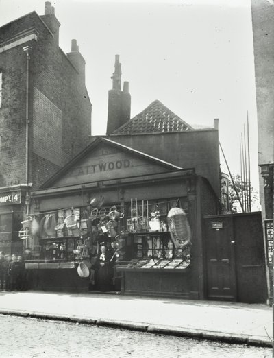 Evelyn Street: por Deptford High Street, Londres, 1899 de English Photographer