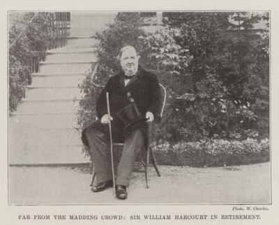Lejos del mundanal ruido, Sir William Harcourt en retiro de English Photographer