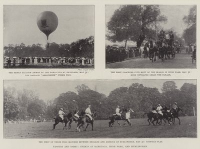 Moda y deporte, eventos en Ranelagh, Hyde Park y Hurlingham de English Photographer