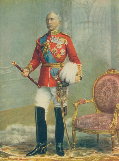 Mariscal de campo vizconde Wolseley, comandante en jefe del ejército. En el uniforme completo de un mariscal de campo de English Photographer