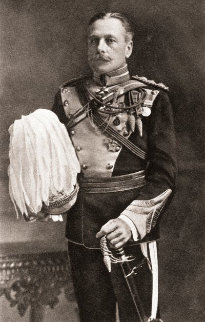 Mariscal de Campo Douglas Haig, 1er Conde Haig, de The Illustrated War News, 1915 de English Photographer