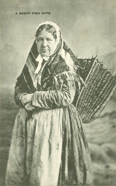 Vendedora de pescado en Banff de English Photographer