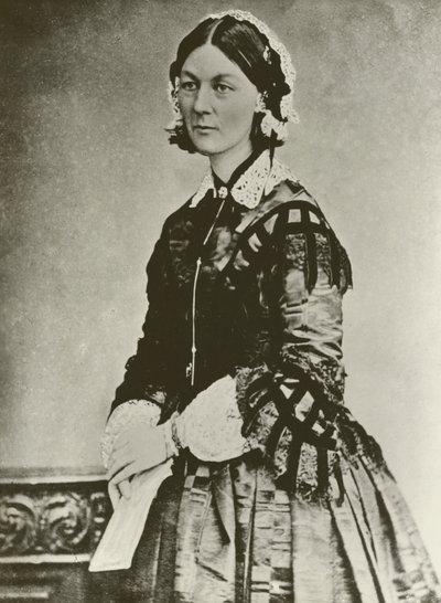 Florence Nightingale, pionera de la enfermería británica de English Photographer