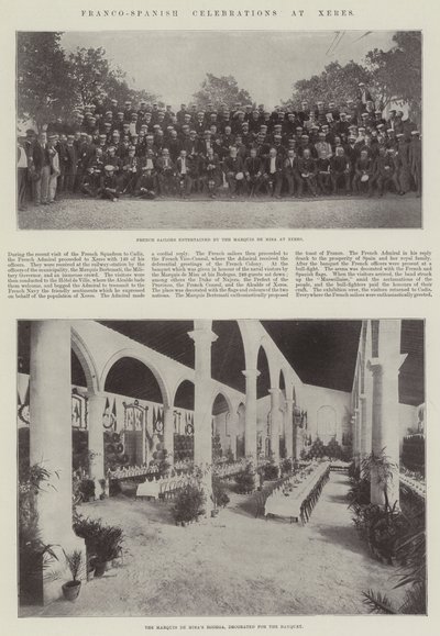 Celebraciones Franco-Españolas en Jerez de English Photographer