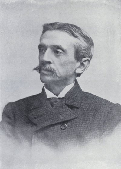 Frank R Stockton (foto en blanco y negro) de English Photographer