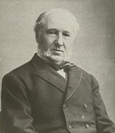 Frederick Greenwood, editor del Pall Mall Gazette (foto en b/n) de English Photographer