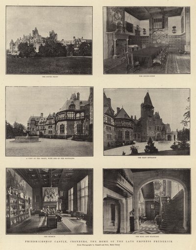 Castillo de Friedrichshof, Cronberg, el hogar de la difunta Emperatriz Victoria de English Photographer