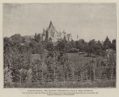 Friedrichshof, el palacio de la emperatriz Frederick cerca de Homburg de English Photographer