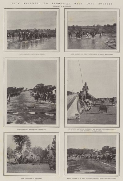 De Smaldeel a Kroonstad con Lord Roberts de English Photographer