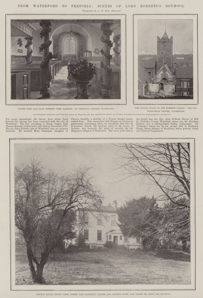 De Waterford a Pretoria, escenas de la infancia de Lord Roberts de English Photographer