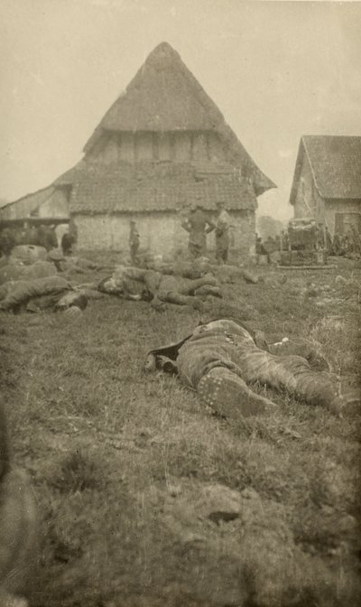 De un álbum de 134 fotografías asociadas con la Primera Guerra Mundial, Frente Occidental, 1914-18 de English Photographer