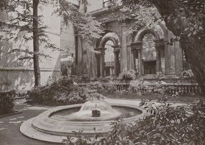 Patio del Jardín, Banco de Inglaterra de English Photographer