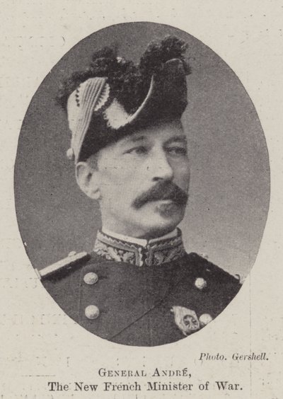 General Andre, el nuevo Ministro de Guerra francés de English Photographer