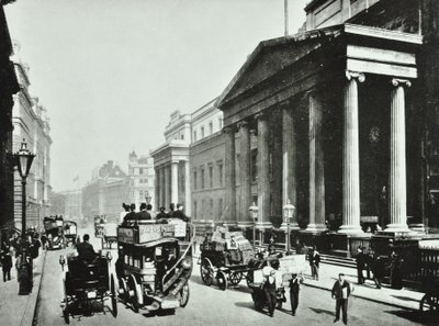 Oficina General de Correos, Saint Martins-le-Grand, Ciudad de Londres, 1890 de English Photographer