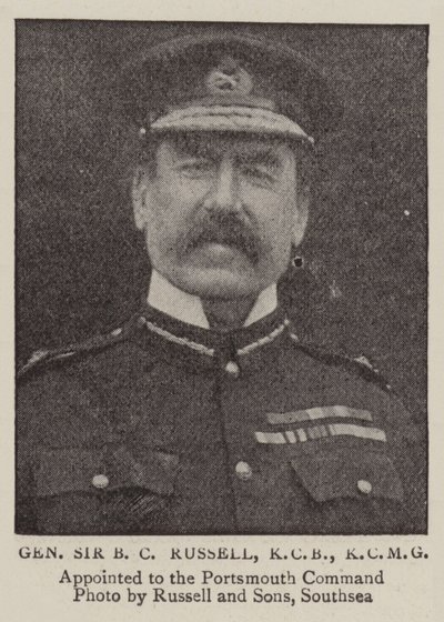 General Sir B C Russell, KCB, KCMG de English Photographer