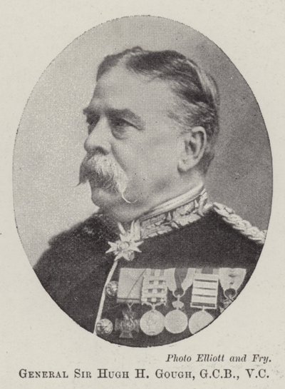 General Sir Hugh H Gough de English Photographer