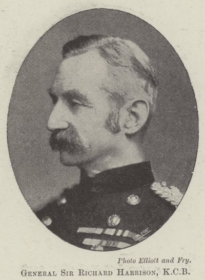 General Sir Richard Harrison, KCB de English Photographer