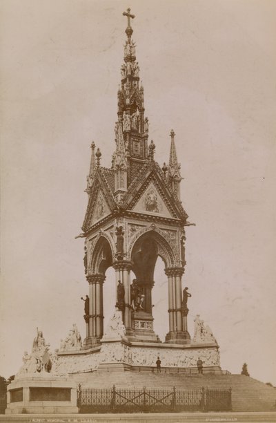 Vista general del Albert Memorial de English Photographer