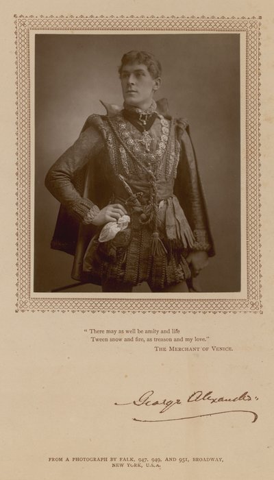 George Alexander, actor de English Photographer