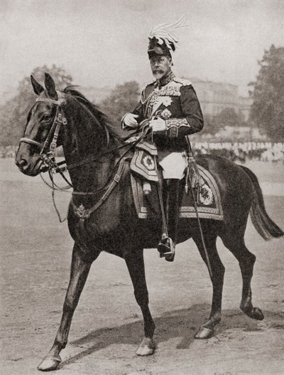 Jorge V, de La Historia de Veinticinco Años, publicado en 1935 de English Photographer
