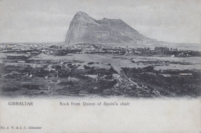Gibraltar, Roca desde la silla de la Reina de España de English Photographer