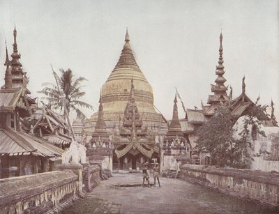 Pagoda dorada en Pagan de English Photographer