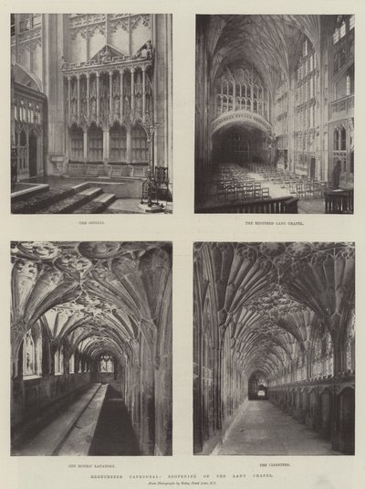 Catedral de Gloucester, Reapertura de la Capilla de la Virgen de English Photographer