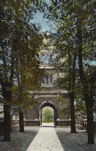 Gonville y Caius College, Puerta de la Virtud de English Photographer