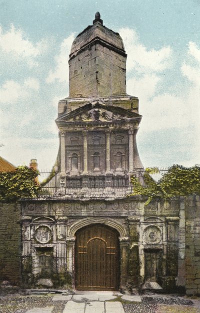 Gonville y Caius College, Puerta del Honor de English Photographer