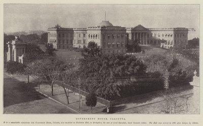 Casa de Gobierno, Calcuta de English Photographer
