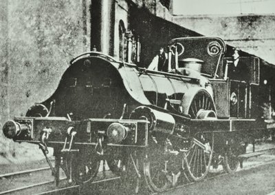 Great Eastern Railway (sección de Londres y Blackwall) Locomotora tanque de un solo conductor, 1860 de English Photographer