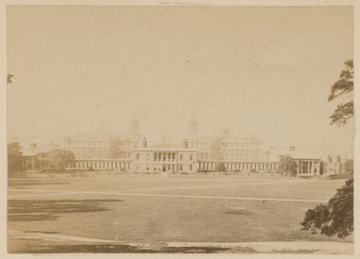 Hospital de Greenwich, desde los jardines de English Photographer
