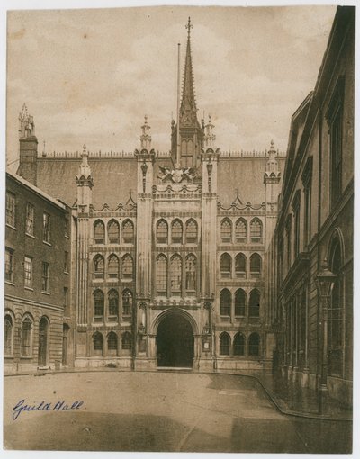 Guildhall, Londres. Fotografía victoriana de English Photographer