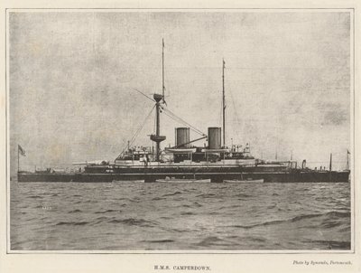 HMS Camperdown de English Photographer