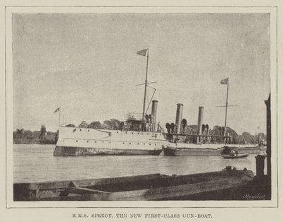 HMS Speedy, el nuevo cañonero de primera clase de English Photographer