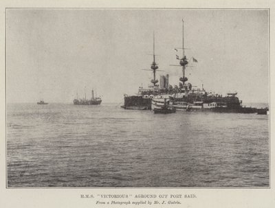 HMS Victorious encallado en Port Said de English Photographer