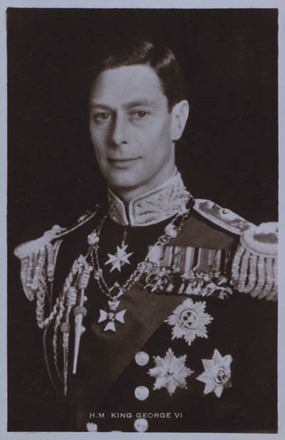 SM el Rey Jorge VI (foto en b/n) de English Photographer