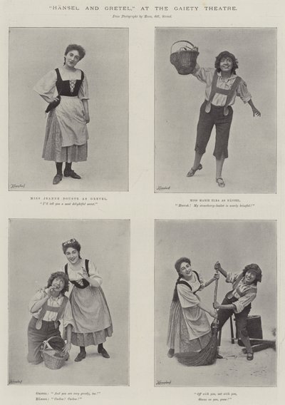 Hansel y Gretel, en el Teatro Gaiety de English Photographer