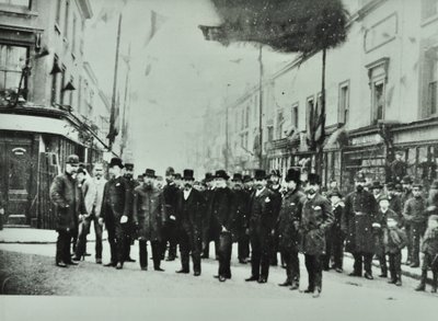 Hare Street: inauguración del ferry de Woolwich, 1889 de English Photographer